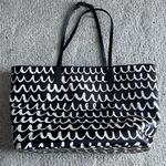 Kate Spade Shore Street Margereta Tote Black and White **Damaged Strap** Zip top Photo 2