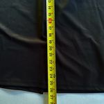 NWT!Black Gold button, detail, back slit Elegant Black Skirt Size 26 or 4X Photo 6