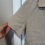 Talbots  100% Irish Linen Women's Vintage Button Down Top Photo 2