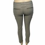 Joie  Park Skinny‎ Zippered Utility Pants Green 0 Photo 3