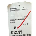 Forever 21 Lingerie Bralette Plum Lace Lightly Padded Size M NWT Photo 4