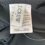 J.Crew Black V Neck Ruched 1 Piece Swim Bathing Suit L NEW Photo 8