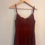 REVELRY‎ Skye Velvet Dress Brown Size 10 Photo 2