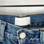 Boyish Billy Greed Womens 25 Blue Denim Cotton High Rise Medium Wash Button Fly Photo 2