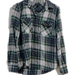 J.Crew  Green and Blue Plaid Shirt Photo 0