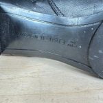 Bandolino  Women’s Boots 7.5 Black Leather Heeled Square Toe Y2K 90s Photo 7