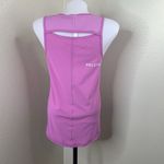 Lululemon  X Peloton Sculpt Tank Bright Pink Sz 4 Rip Tag Sleeveless Cutout Back Photo 3
