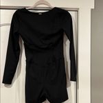 l*space  Black‎ Long Sleeve Romper medium Photo 4