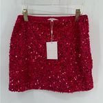 Endless Rose  Women's Sequins  Velvet Skirt size medium NWT Photo 1