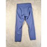 Lululemon Wunder Train High Rise Crop 23" Size 8 Blue Athletic Yoga Pilates Gym Photo 1