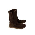 UGG  Australia Candy Boots Womens US 7 Brown Knit Pull On Sheepskin Lined 5857 Photo 7