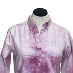Eddie Bauer 🎈 Tie Dye Heavier Weight Cotton Button Down Shirt Shacket Size Small Photo 3