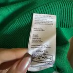 Anthropologie By  Collared Polo Muscle Sweater Tank Shirt Sz M Green Photo 8