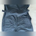 Beach Riot Racertrack Jumpsuit women’s size Small Navy Blue Zip up Short Sleeve Photo 9