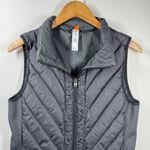 Lucy Vest Women M Black Goose Down Filled Outdoor Full Zip Puff Pocket Spring Size M Photo 2