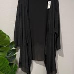 Lane Bryant NWT Charcoal Open Front Cardigan plus size 26/28 Photo 0