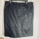 AB Studio Skirt size 14 dark blue or black style denim Photo 1