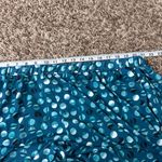 Ulla Popken Blue Dotted Print Pull On Wide Leg Trousers US 28/30 Size undefined Photo 3