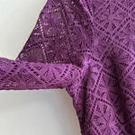 Jack Wills  Purple Diamond Cutout Sheath Dress, Purple, Size 2 Photo 6