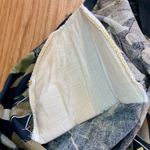 Rafaella Vintage Oversized Black Green Floral Ramie Blazer Womens 8 Photo 9