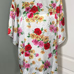 Victoria's Secret Victoria’s Secret Floral Satiny Nightshirt Lounge Tunic Top Size S Photo 0