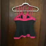 Vintage Y2K Zip Front Bustier Top Black Size XS Photo 2