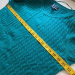 Karen Scott sweater 3/4 sleeves round neck cable knit look size large Photo 4