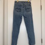 7 For All Mankind  Josefina Boyfriend Light Blue Denim Jeans Photo 7