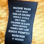 Jason Wu  x TARGET | Sleeveless Gold Yellow Fuzzy Peplum Top Blouse | Size Medium Photo 6