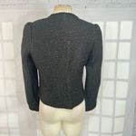 joe's jeans Joe’s black tweed bronze metallic grey hem jacket size medium Photo 5