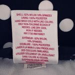 Xhilaration Navy & White Polka Dot Striped Bikini Size Large Photo 6