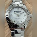 Raymond Weil Geneve Luxury Watch Mother of Pearl Dial Stainless Bracelet Silver Photo 3
