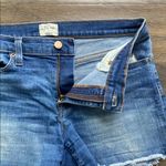 J.Crew Classic Blue Jean Shorts Womens Sz 28 Raw Hem Photo 1