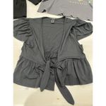 Urban Outfitters  Tee, Forever 21 Cardigan, Blue Blush Top size Medium Photo 1