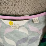 Boden Green Geometric Print Wrap Blouse Long‎ Sleeve Top US 12 UK 16 Photo 2