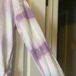 Sundry  Purple/White Tye Dye‎ French Terry Sweatshirt Size 0/XS Photo 2