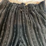 Briggs New York  women’s Black and White Striped Pants Photo 3