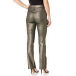 Joie NWT   Park Skinny Bootcut Pant Gold Metallic Photo 1