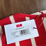 Solid & Striped NWT 
The Carson striped ribbed-knit top
Red and white stripe Photo 2