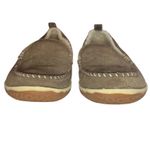 L.L. Bean Mountain Moccasin Slippers Dark Cement Women's Size 8 GUC Brown Photo 4