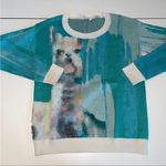 Anthropologie Lauren c Walcott llama sweater xs Photo 2