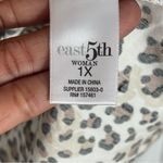 East 5th  | Leopard Print Button Up Blouse Sz 1X Photo 10