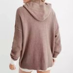 Aerie cozy up waffle knit sweater hoodie Small Photo 3