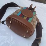 Coach C5639 DEMPSEY DRAWSTRING BUCKET 15 HANDBAG Photo 3