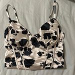 Thirty/Thirty Cow print bustier crop top Photo 0