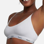 Hanes  Originals NWT Size Small White ComfortFlex Bra Wireless Bralette MSO103 Photo 0