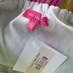 Flying Tomato Pink and Green Tiered Maxi Skirt Resort Wear NWT size L Photo 6