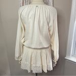 Victoria's Secret NWOT VICTORIA’S SECRET SWIM Beachwear Linen Lace-Trim Dress in Candlelight, XL Photo 9