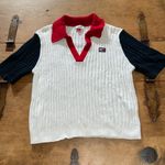 Tommy Hilfiger Woman’s Tommy Jeans Collared Sweater size X-Large Photo 1