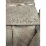 Karl Lagerfeld Black Wool coat size L Photo 8